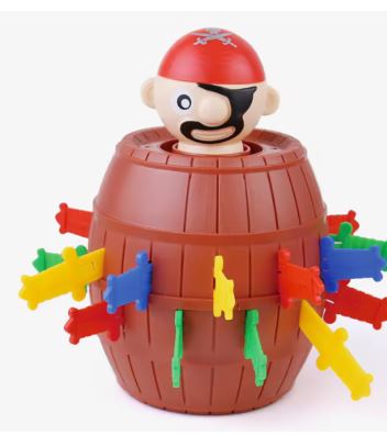 Pirate Barrel Pop-Up Game – Fun Family and Party Game