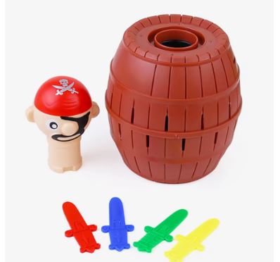 Pirate Barrel Pop-Up Game – Fun Family and Party Game